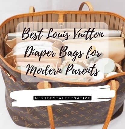 louis vuitton neverfull diaper bag